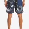 Mens Quiksilver Elastic Waist | Surfsilk Scallop Volley 17