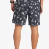 Mens Quiksilver Elastic Waist | Surfsilk Scallop Volley 17