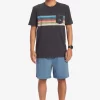 Mens Quiksilver Tees | Swell Vision Stripe Pocket T-Shirt