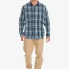 Mens Quiksilver Shirts & Polos | Swinton Long Sleeve Shirt