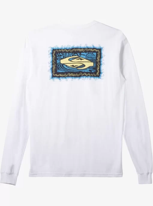 Mens Quiksilver Tees | Taking Roots Long Sleeve T-Shirt