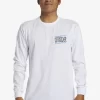 Mens Quiksilver Tees | Taking Roots Long Sleeve T-Shirt