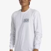 Mens Quiksilver Tees | Taking Roots Long Sleeve T-Shirt