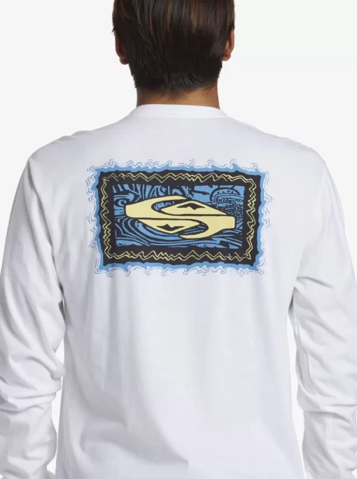 Mens Quiksilver Tees | Taking Roots Long Sleeve T-Shirt