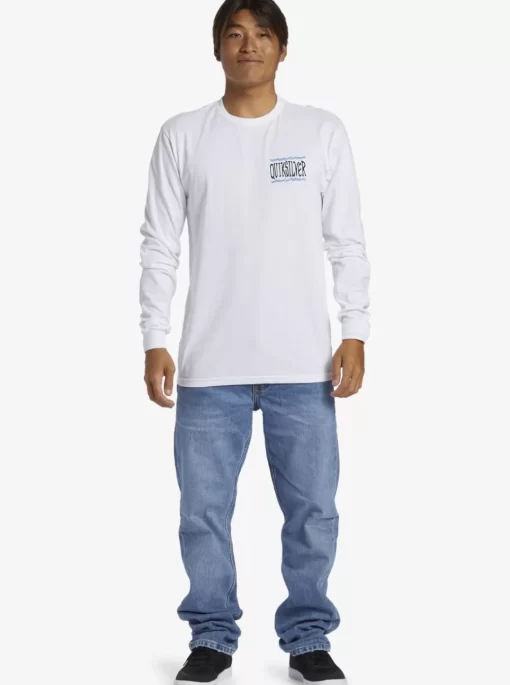 Mens Quiksilver Tees | Taking Roots Long Sleeve T-Shirt