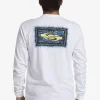 Mens Quiksilver Tees | Taking Roots Long Sleeve T-Shirt