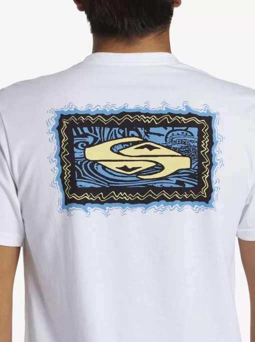 Mens Quiksilver Tees | Taking Roots T-Shirt