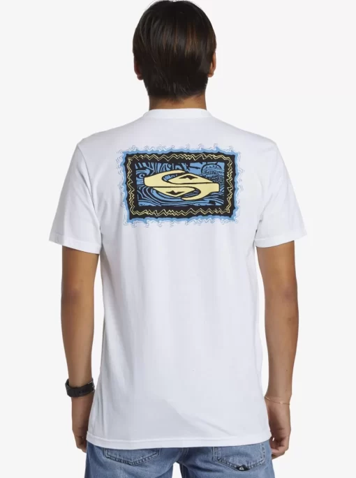 Mens Quiksilver Tees | Taking Roots T-Shirt