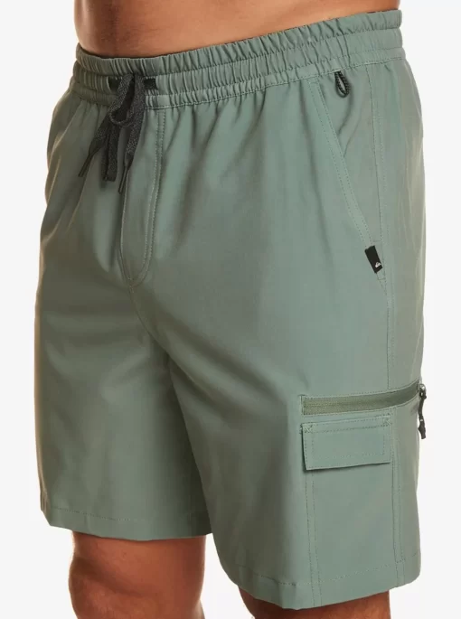 Mens Quiksilver Boardshorts | Taxer Cargo 18" Amphibian Boardshorts