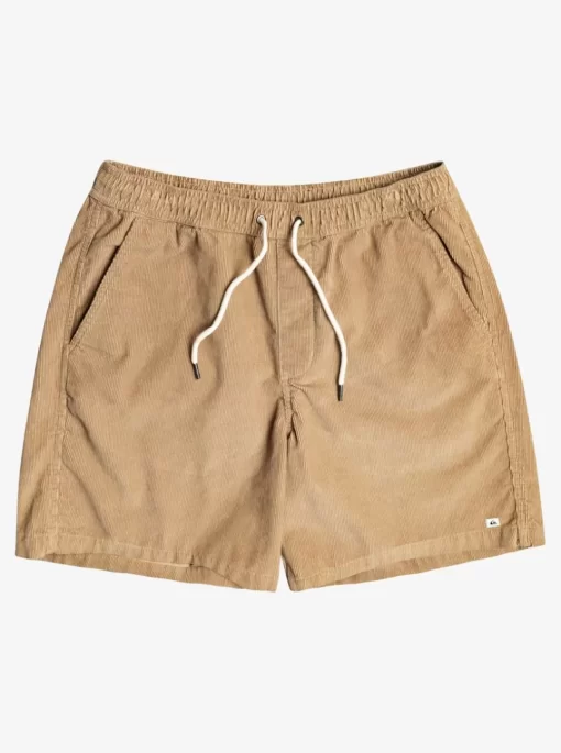 Mens Quiksilver Shorts & Amphibians | Taxer Cord Shorts