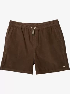 Mens Quiksilver Shorts & Amphibians | Taxer Cord Shorts