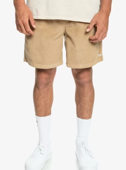 Mens Quiksilver Shorts & Amphibians | Taxer Cord Shorts