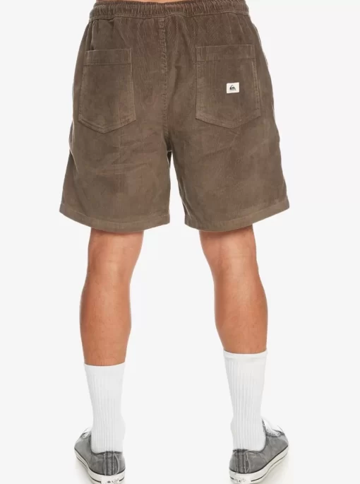 Mens Quiksilver Shorts & Amphibians | Taxer Cord Shorts