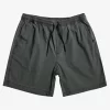 Mens Quiksilver Shorts & Amphibians | Taxer Elastic Waist Shorts