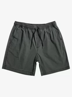 Mens Quiksilver Shorts & Amphibians | Taxer Elastic Waist Shorts