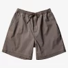 Mens Quiksilver Shorts & Amphibians | Taxer Elastic Waist Shorts