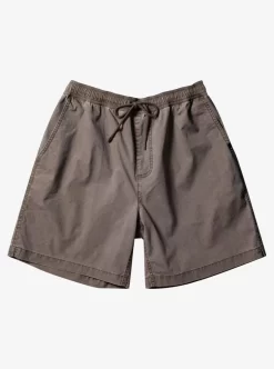 Mens Quiksilver Shorts & Amphibians | Taxer Elastic Waist Shorts