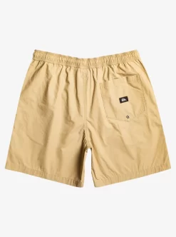 Mens Quiksilver Shorts & Amphibians | Taxer Elastic Waist Shorts