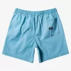 Mens Quiksilver Shorts & Amphibians | Taxer Elastic Waist Shorts