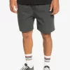 Mens Quiksilver Shorts & Amphibians | Taxer Elastic Waist Shorts