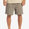 Mens Quiksilver Shorts & Amphibians | Taxer Elastic Waist Shorts