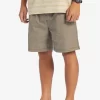 Mens Quiksilver Shorts & Amphibians | Taxer Elastic Waist Shorts