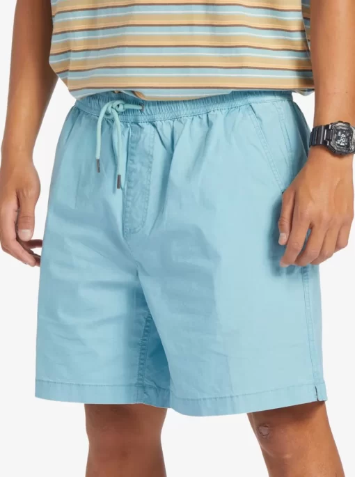 Mens Quiksilver Shorts & Amphibians | Taxer Elastic Waist Shorts