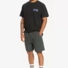 Mens Quiksilver Shorts & Amphibians | Taxer Elastic Waist Shorts