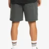 Mens Quiksilver Shorts & Amphibians | Taxer Elastic Waist Shorts