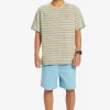 Mens Quiksilver Shorts & Amphibians | Taxer Elastic Waist Shorts