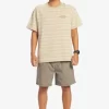 Mens Quiksilver Shorts & Amphibians | Taxer Elastic Waist Shorts