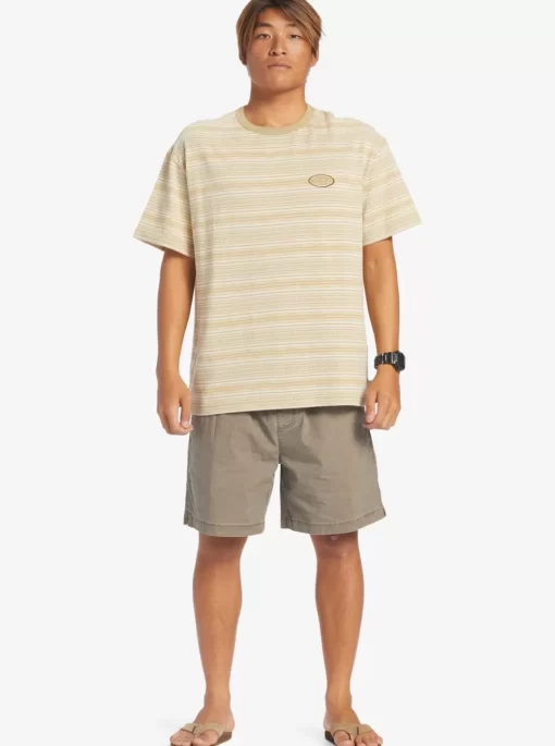 Mens Quiksilver Shorts & Amphibians | Taxer Elastic Waist Shorts