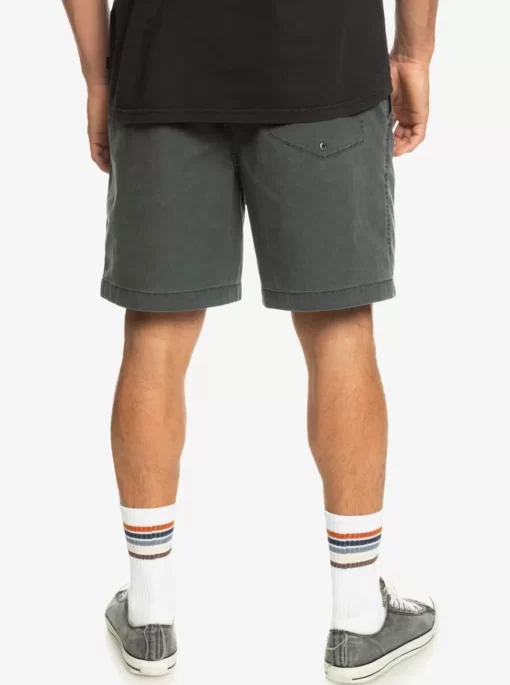 Mens Quiksilver Shorts & Amphibians | Taxer Elastic Waist Shorts