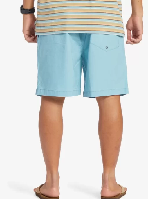 Mens Quiksilver Shorts & Amphibians | Taxer Elastic Waist Shorts