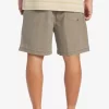 Mens Quiksilver Shorts & Amphibians | Taxer Elastic Waist Shorts