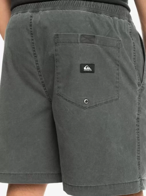 Mens Quiksilver Shorts & Amphibians | Taxer Elastic Waist Shorts