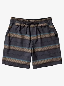 Mens Quiksilver Boardshorts | Taxer Print 18" Amphibian Boardshorts