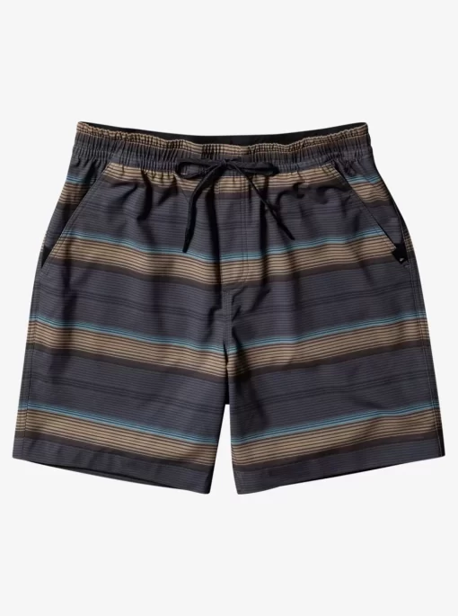 Mens Quiksilver Boardshorts | Taxer Print 18" Amphibian Boardshorts