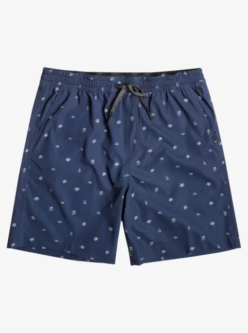 Mens Quiksilver Boardshorts | Taxer Print 18" Amphibian Boardshorts