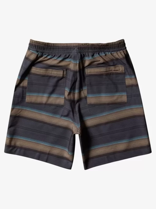 Mens Quiksilver Boardshorts | Taxer Print 18" Amphibian Boardshorts