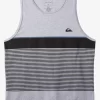 Mens Quiksilver Tees | Tijuana Stripe Tank Top