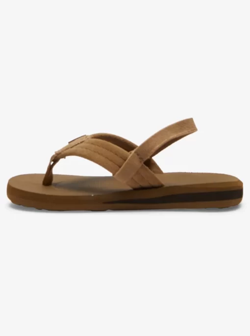 Boys Quiksilver Sandals | Toddler'S Carver Suede Core Sandals