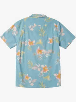 Mens Quiksilver Shirts & Polos | Tropical Floral Short Sleeve Woven Shirt