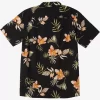 Mens Quiksilver Shirts & Polos | Tropical Floral Short Sleeve Woven Shirt