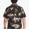 Mens Quiksilver Shirts & Polos | Tropical Floral Short Sleeve Woven Shirt