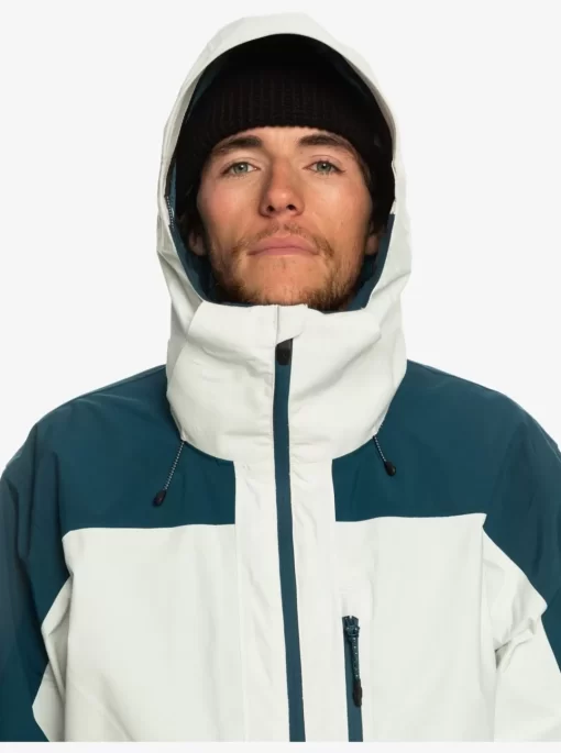 Mens Quiksilver Snow Jackets | Ultralight 20K Technical Snow Jacket