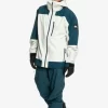 Mens Quiksilver Snow Jackets | Ultralight 20K Technical Snow Jacket