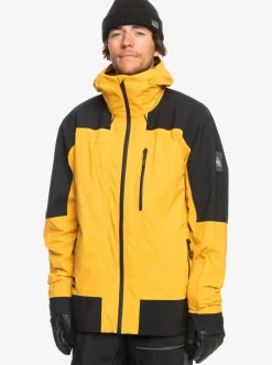 Mens Quiksilver Snow Jackets | Ultralight Gore-Tex® Technical Snow Jacket