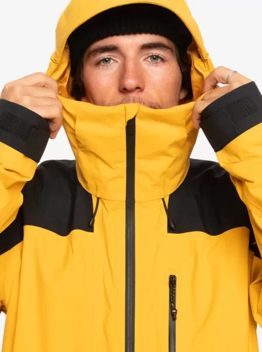 Mens Quiksilver Snow Jackets | Ultralight Gore-Tex® Technical Snow Jacket