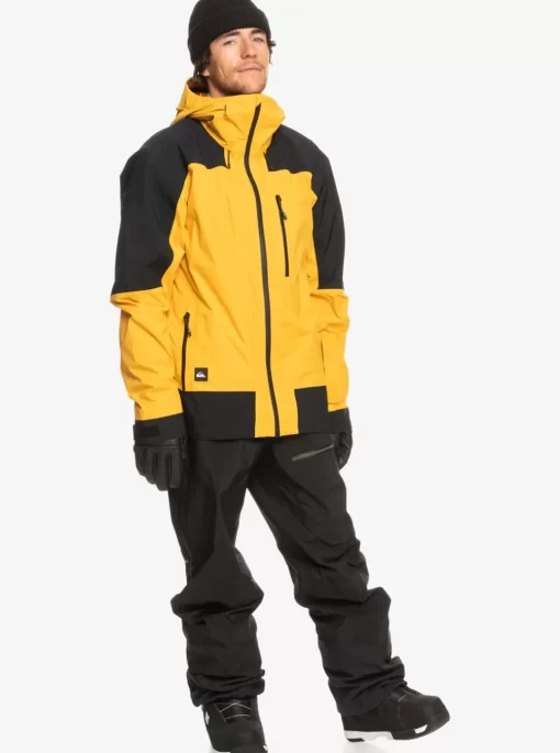 Mens Quiksilver Snow Jackets | Ultralight Gore-Tex® Technical Snow Jacket